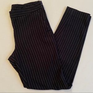 H&M Blue Pinstriped pants